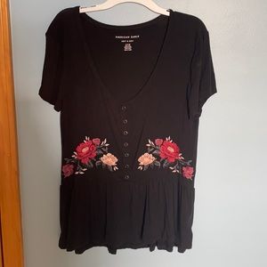 Women’s short sleeve t-shirt blouse